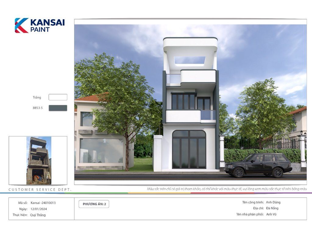 Mẫu Phối 3d Công Trình