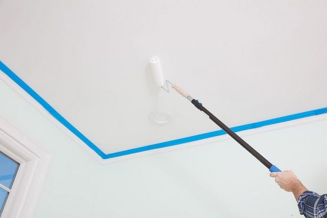 4 Bước Sơn Phủ Trần Nhà đơn Giản Với Sơn Siêu Trắng