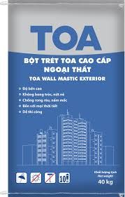 BỘt NgoẠi ThẤt Cao CẤp Toa Wall Mastic Int 40kg