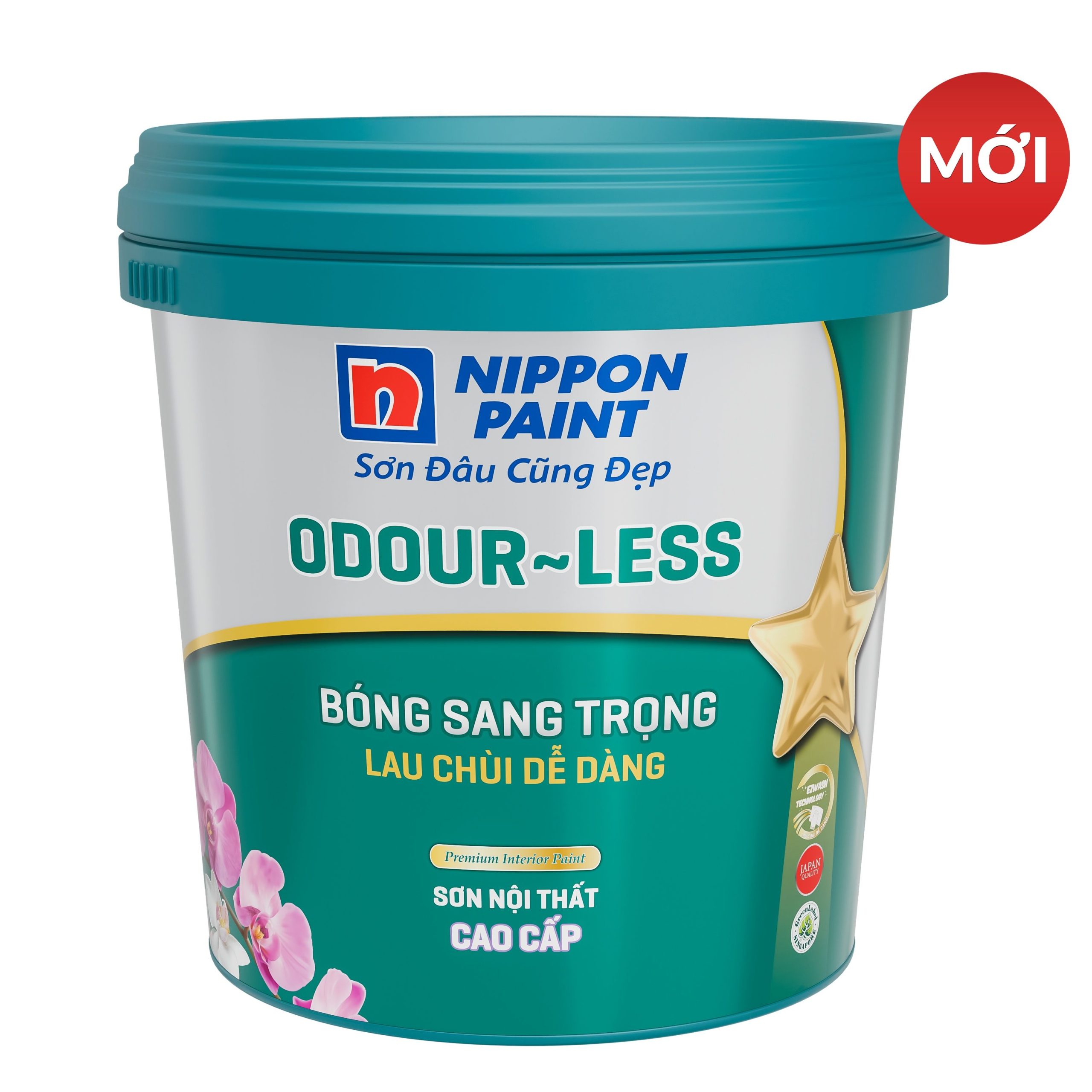 Sơn Nội Thất Odour-less Bóng Sang Trọng ( 15L)